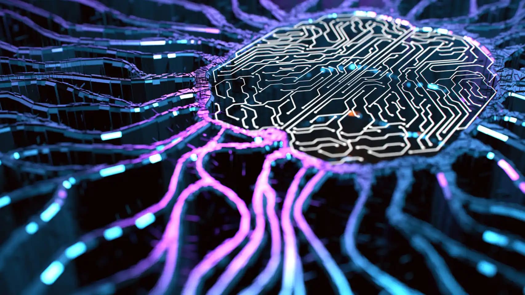 redes neuronales conexiones a través de nodos neuronas interconectadas